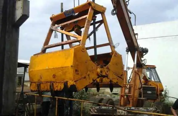 Single Rope Touch Down Grab Bucket